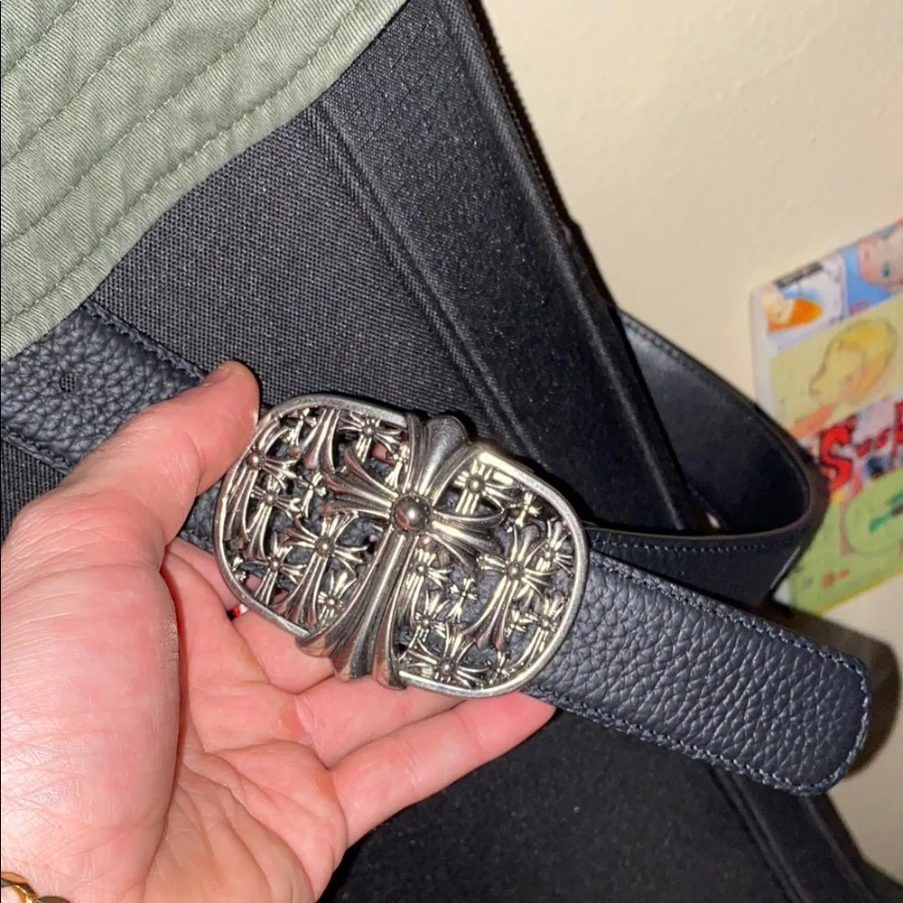 Chrome Hearts | Accessories | Chrome Hearts Cemetery Cross Belt